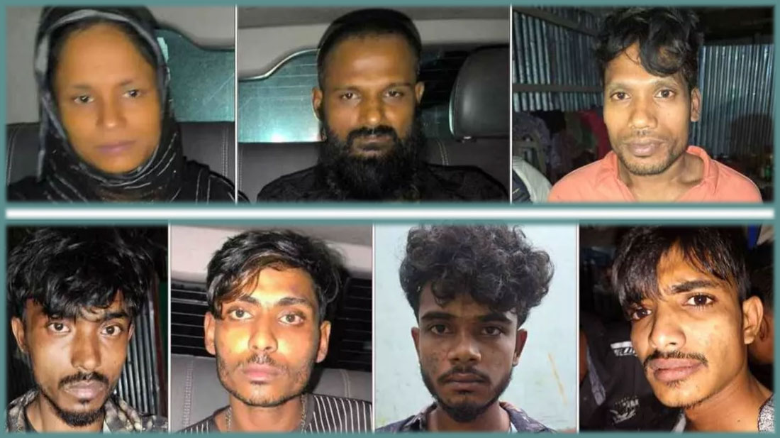 গাজীপুরে সাংবাদিক তুহিন হত্যা: ৭ আসামি ২ দিনের রিমান্ডে