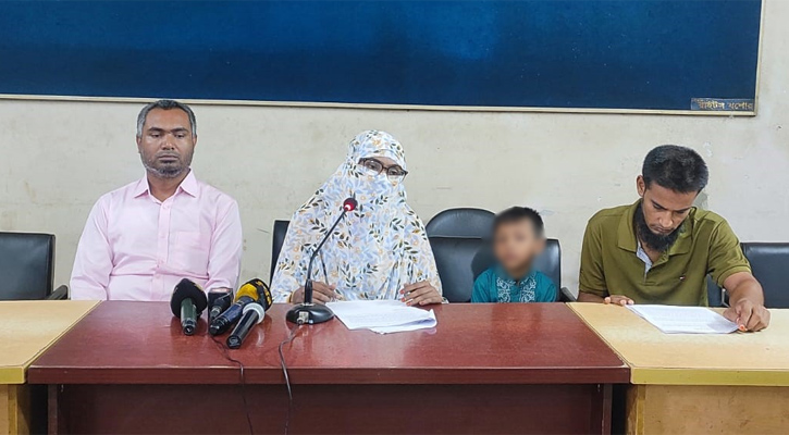 ‘বালিতে পুঁতে টাকা আদায়ের’ কাহিনি মিথ্যা, দাবি প্রেসক্লাব নেতার স্ত্রীর 