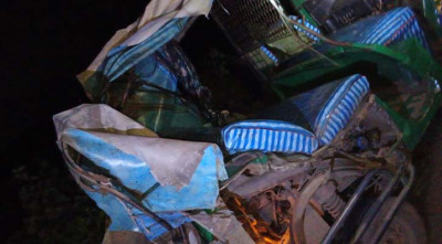 হবিগঞ্জে অটোরিকশা-পিকআপ সংঘর্ষে চালক নিহত