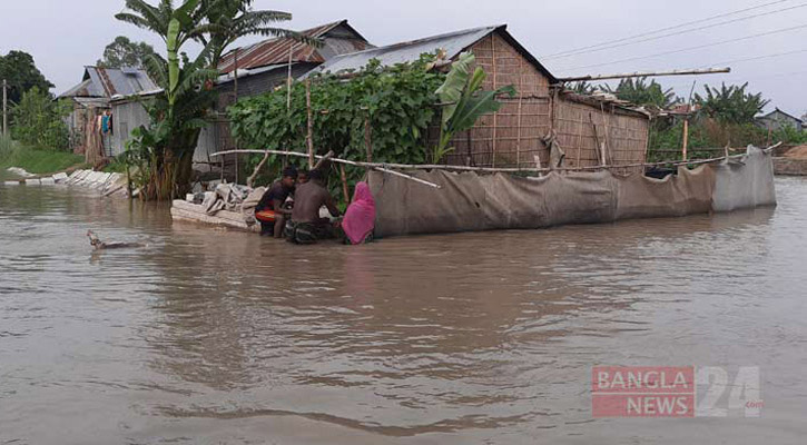 আট জেলায় বন্যার শঙ্কা