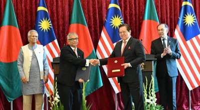 বাংলাদেশ ও মালয়েশিয়ার মধ্যে ৫ সমঝোতা স্মারক সই 