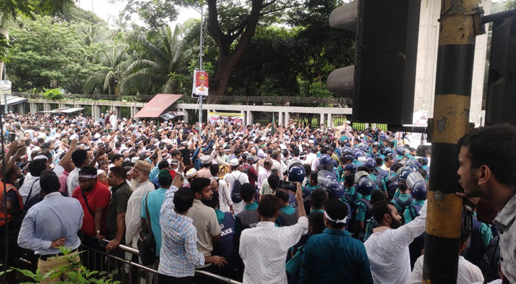 কর্মবিরতি, লাগাতার অবস্থান কর্মসূচির আল্টিমেটাম এমপিওভুক্ত শিক্ষকদের