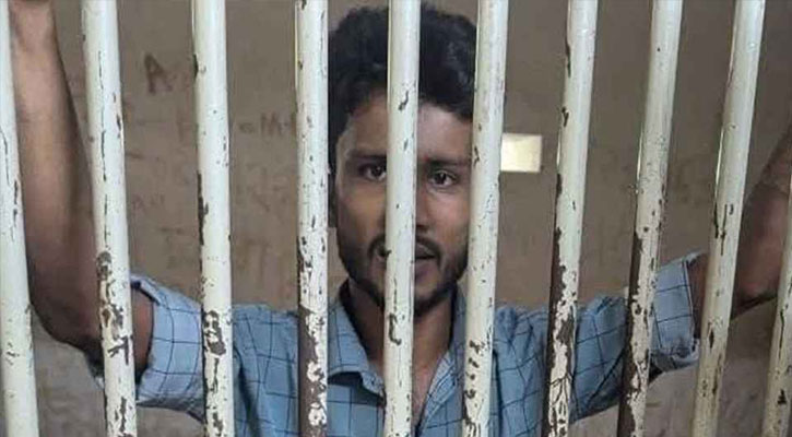 ৩২ নম্বরে ফুল দিতে যাওয়া সেই রিকশাচালক কারাগারে