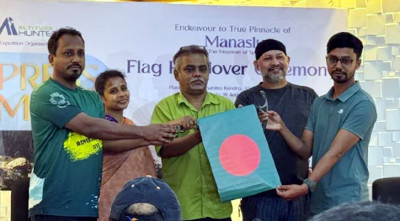 ‘মানাসলু’ অভিযানে যাচ্ছেন পর্বতারোহী তমাল