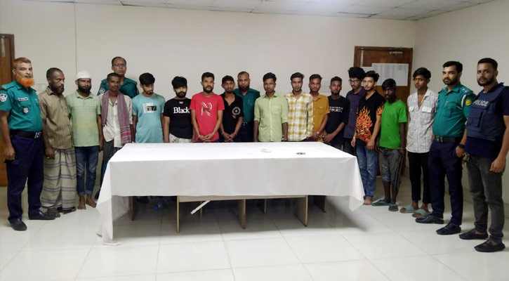 তেজগাঁও বিভাগের বিশেষ অভিযানে বিভিন্ন অপরাধে গ্রেপ্তার ৪১