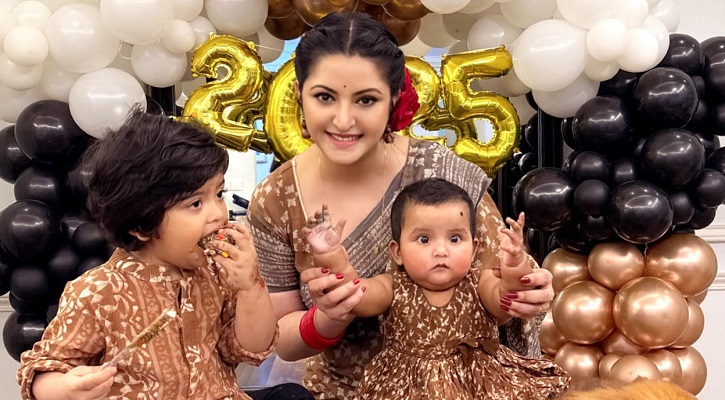 মেয়ে আইসিইউতে, ছেলেসহ জ্বর পরীমণির