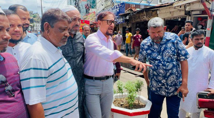 সড়ক ও ফুটপাত দখল করে ব্যবসা চলবে না: মেয়র শাহাদাত