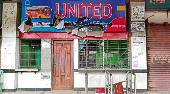কাউন্টার ভাঙচুর, ঢাকাসহ বৃহত্তর ময়মনসিংহে বাস চলাচল বন্ধ