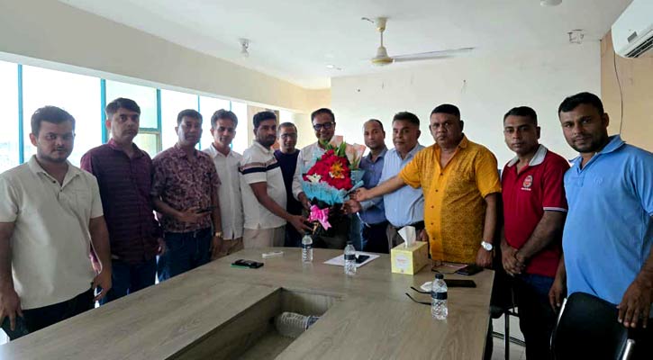 তৌহিদুল ইসলাম মিন্টুকে সংবর্ধনা দিল নড়াইল জেলা সাংবাদিক ইউনিটি