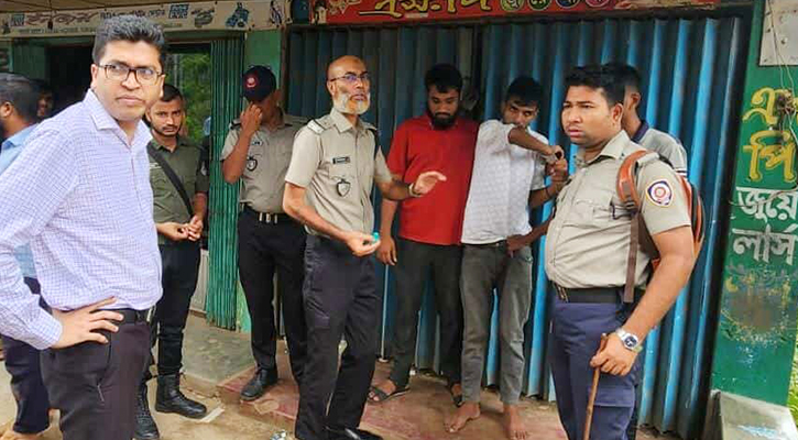 মাদক সেবনের দায়ে ৩ জনের জেল-জরিমানা 
