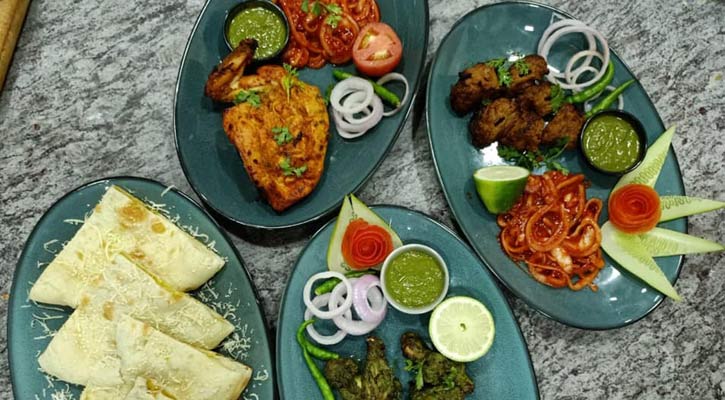 ছুটির দিনে চিকেন গ্রিল, সঙ্গে নান রুটি