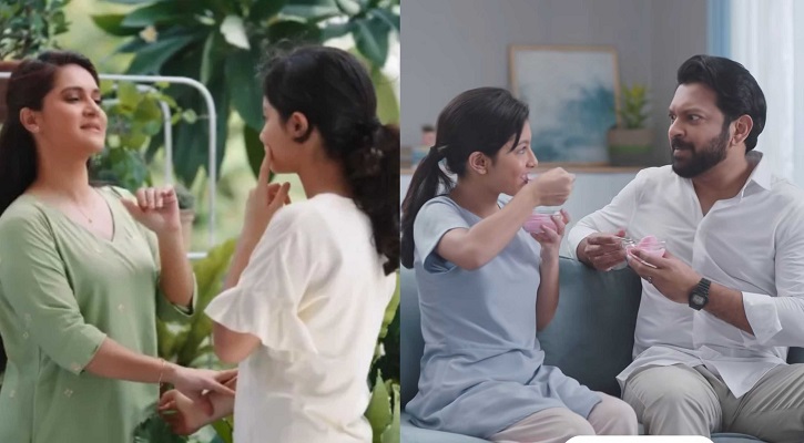 মিথিলার পর বাবা তাহসানের সঙ্গে পর্দায় আইরা