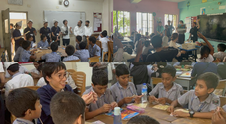 বাংলাদেশের শিক্ষা ব্যবস্থা প্রত্যক্ষ করলেন একদল জাপানি শিক্ষক