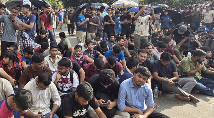 বুধবার ফের শাহবাগ অবরোধের ঘোষণা প্রকৌশল শিক্ষার্থীদের