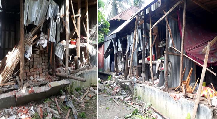 সালথায় বিএনপি নেতার বাড়িঘরে হামলা-ভাঙচুর-লুটপাটের অভিযোগ