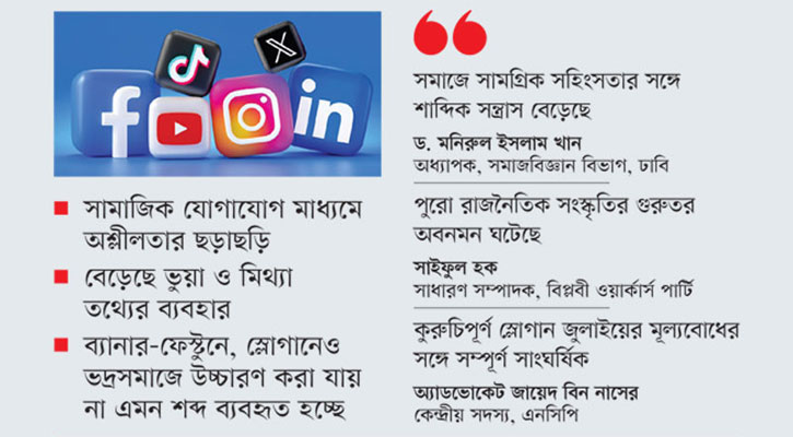 জনজীবনে অশ্লীলতার থাবা