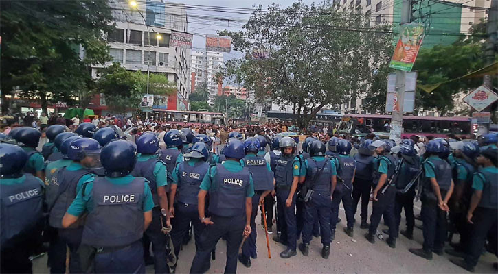 জাপা কার্যালয়ের সামনে ফের উত্তেজনা