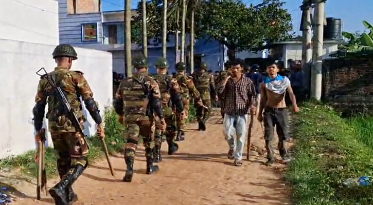 চবিতে ১৪৪ ধারা, চলছে যৌথ বাহিনীর অভিযান 