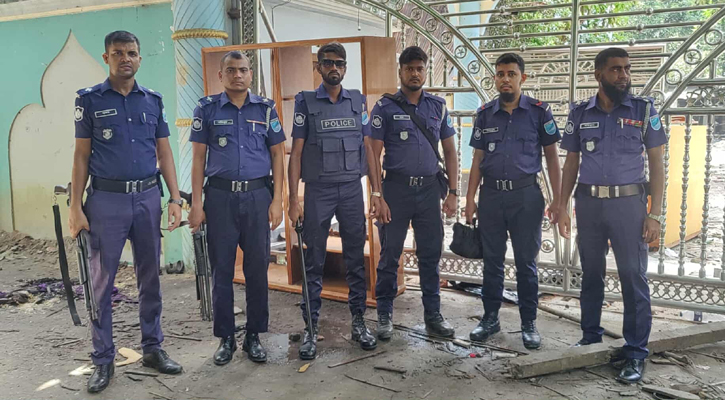 নুরাল পাগলের দরবারের সামনে পুলিশ মোতায়েন, ৩৫০০ জনের নামে মামলা