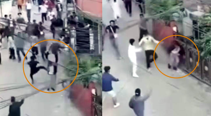 নেপালের অর্থমন্ত্রীকে রাস্তায় কিল-ঘুষি-লাথি