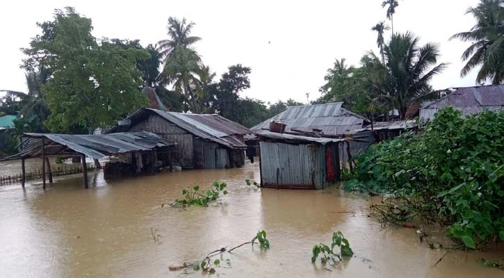 ফের রাঙামাটির নিম্নাঞ্চল প্লাবিত, পানিবন্দি হাজারো মানুষ