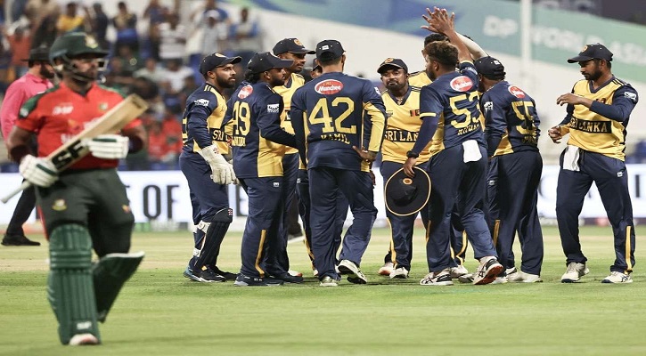 লঙ্কান ঝড়ে উড়ে গেল বাংলাদেশ