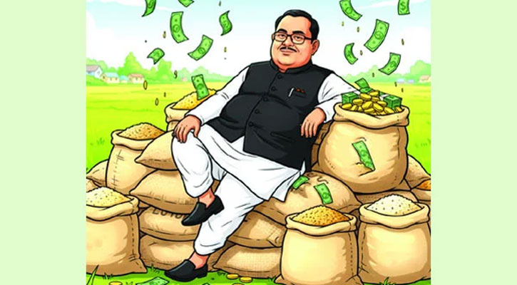 দুর্নীতিই ছিল সাধনের নীতি
