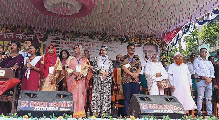 নারী ভোটারদের ঐক্যবদ্ধ হওয়ার আহ্বান জানালেন আফরোজা আব্বাস