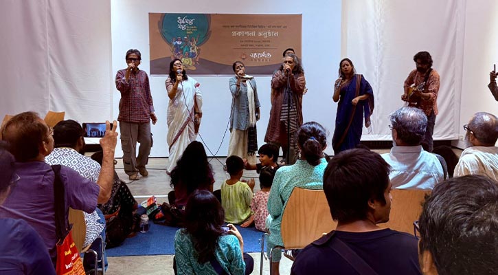 সমগীতের ‘ধর্ম যার যার’ গানের মিউজিক ভিডিওর প্রকাশনা উৎসব