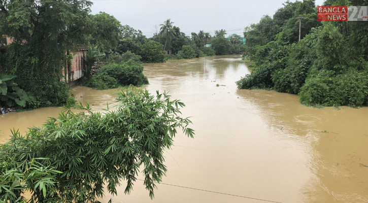 মুহুরী-সিলোনিয়া-ফেনী নদীর পানি বাড়ছে