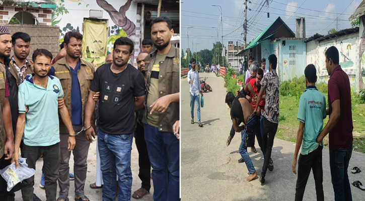ফিল্মি স্টাইলে ইয়াবাসহ ২ বিক্রেতাকে ধরল ডিবি পুলিশ