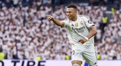 আবার এমবাপ্পের গোল, রিয়ালের পাঁচে পাঁচ