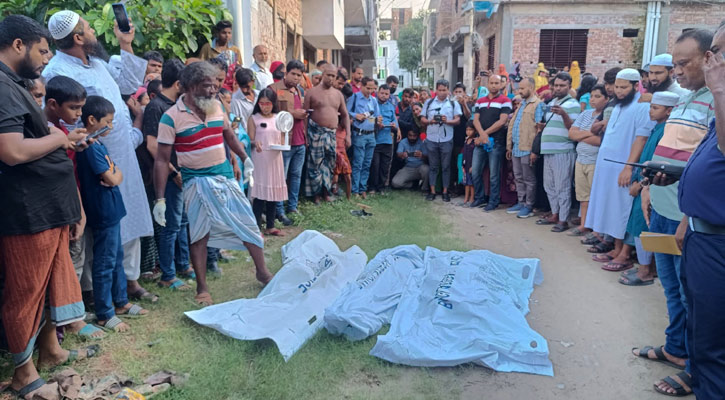 মানিকগঞ্জে ভাড়া বাসায় পড়েছিল মা ও দুই সন্তানের লাশ