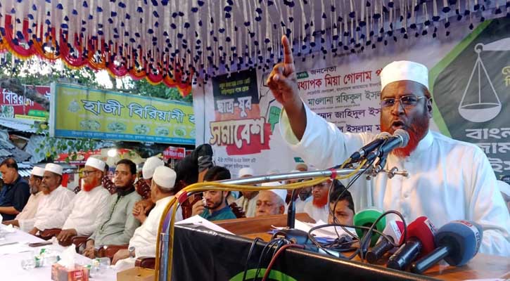 ফ্যাসিবাদকে বিদায় দেওয়া তরুণ প্রজন্মই সঠিক নেতৃত্ব বেছে নেবে: মিয়া গোলাম পরওয়ার