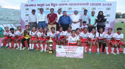 জেএফএ কাপে টাইব্রেকারে রংপুরের শিরোপা জয়