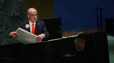 জাতিসংঘে নেতানিয়াহুর ভাষণ, ওয়াকআউট করলেন বহু দেশের প্রতিনিধি