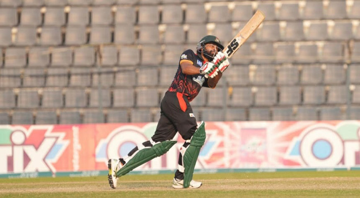 সাদমানের দ্যুতিময় সেঞ্চুরিতে বরিশালকে গুঁড়িয়ে দিল ঢাকা মেট্রো