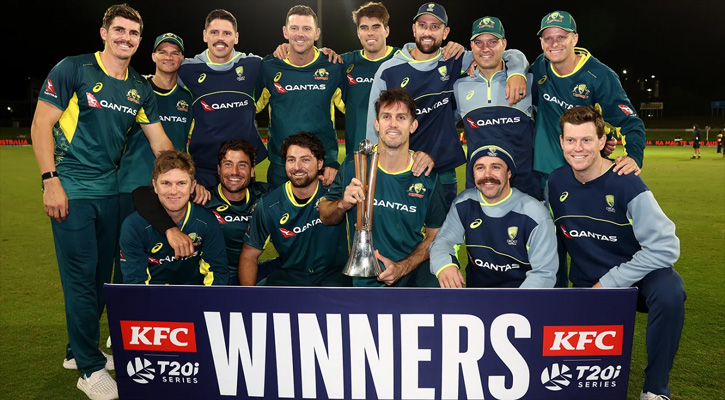 অবিশ্বাস্য সেঞ্চুরিতে অস্ট্রেলিয়াকে সিরিজ জেতালেন মার্শ