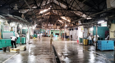 চাঁদপুরের মৎস্য অবতরণ কেন্দ্রে সুনসান নীরবতা 