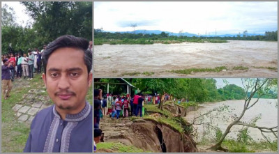 মহানন্দার স্লুইস গেট খুলে দেওয়ায় পঞ্চগড়ে নদী ভাঙন: সারজিস আলম