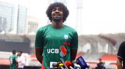 হামজার বিশ্বাস: এই দল পারবে, জিতেই মাঠ ছাড়ব