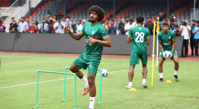 মেসি থাকলেও দলগত খেলা ছাড়া সাফল্য আসে না: হামজা