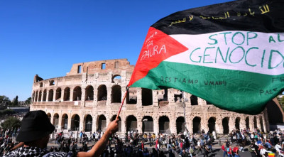 প্রতিবাদের ঝড়ের মুখে ইতালি-ইসরায়েল ম্যাচ