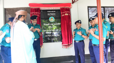 সিদ্ধেশ্বরী-কাকরাইলে ফাঁড়ি ভবন উদ্বোধন করলেন ডিএমপি কমিশনার