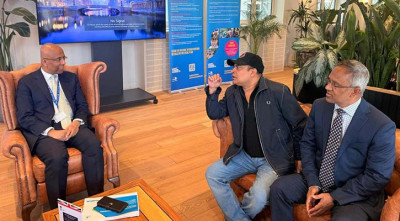 লন্ডনে টাওয়ার হ্যামলেটসের মেয়রের সঙ্গে বাসস চেয়ারম্যানের মতবিনিময়