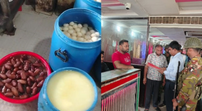 ফ্রিজে পচা-বাসি খাবার, তিন প্রতিষ্ঠানের মালিককে জরিমানা