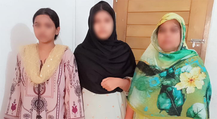 বাসা ভাড়া নেওয়ার কথা বলে মোবাইল চুরি, ৩ নারী গ্রেপ্তার