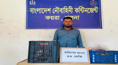 খুলনায় হরিণের মাংসসহ আটক ১