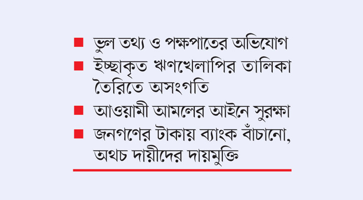 নিরপরাধ গ্রাহকরা ঋণখেলাপি, ইচ্ছাকৃতরা নাগালের বাইরে