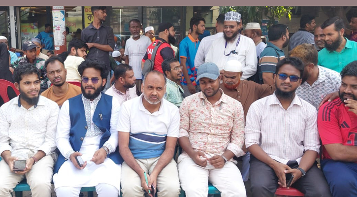 রাজশাহী বিশ্ববিদ্যালয়ের বাইরে বিএনপি-জামায়াতের অবস্থান, উত্তেজনার শঙ্কা